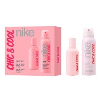 Подарунковий набір для жінок Nike Chic & Cool Туалетна вода 100 мл + Дезодорант, 200 мл